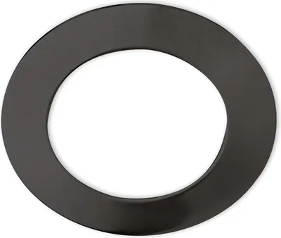 Produktbild von ISOLED Cover Aluminium rund schwarz für Einbaustrahler Sys-90