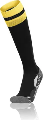 Produktbild von Macron Azlon Stutzenstrumpf - Schwarz / Gelb  | Größe: 35/38