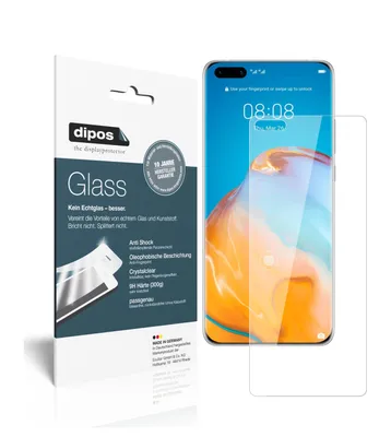 Produktbild von 2x ochranná fólie pro Huawei P40 Pro - anti-shock 9H fólie dipos Glass plastové sklo