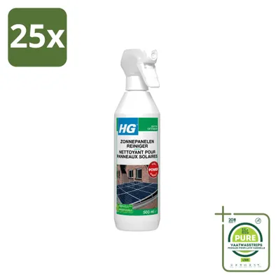 Produktbild von 25 x HG Zonnepanelen Reiniger - 0,5 l - Großpackung - 25 Stücke