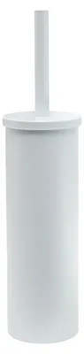 Immagine prodotto di Scopino WC da terra bianco opaco in acciaio inox | Tahiti