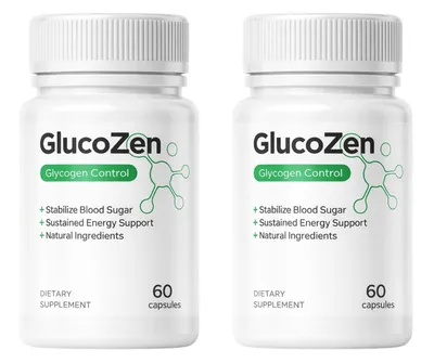 Produktbild von GlucoZen SET 2x60 Kapseln Nahrungsergänzungsmittel für den täglichen Stoffwechsel