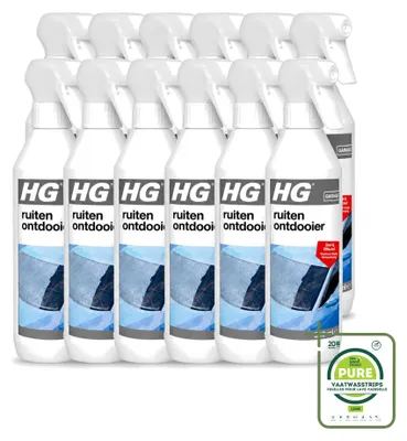Produktbild von 12 x HG Scheibenenteiser Spray - 500 ml - Großpackung - 12 Stücke