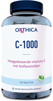 Productafbeelding van Orthica Vitamine C-1000 (180 tabletten)