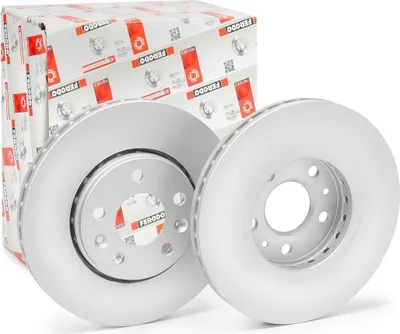 Produktbild von 2x FERODO Bremsscheibe DDF2507C für OPEL Vivaro B Combi (X82) 44mm 18 27kg 296mm