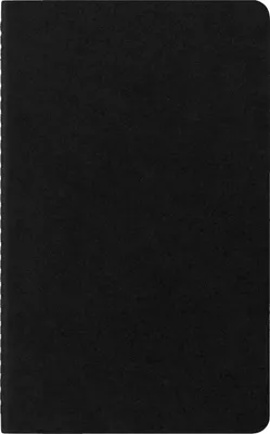 Productafbeelding van Moleskine Cahier, L/A5, 3er Set, Blanko, Kartoneinband, Schwarz