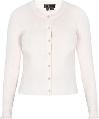 Produktbild von NAEMI damen cardigan - weiss, XL/XXL