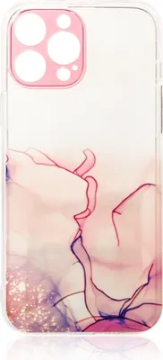 Produktbild von Hlle Marble fr iPhone 12 Pro, rosa