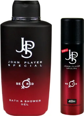 Produktbild von John Player Special BE RED Set Shower Gel 48h Antitranspirant Deodorant Spray