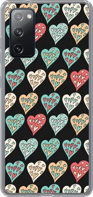 Produktbild von MuchoWow® Handyhülle Schutzhülle Hülle für Telefoonhoesje Samsung Galaxy S20 FE Mädchen - Herz - Herzen - Muster - Mädchen - Kinder - Mädchen Silikon Softcase Handy Hülle - Abdeckung
