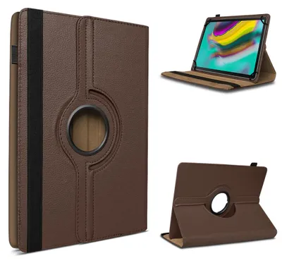 Produktbild von Hülle für Tabwee Tablet T80 T90 / W90 2025 Tasche Schutzhülle 360 Grad DrehbarFarbe 360 Uni:Braun