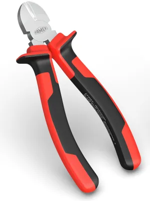 Produktbild von FAMEX 3833 Seitenschneider - mit zusätzlich induktiv gehärteten Schneiden - 160mm