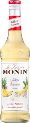 Image de Sirop Monin - Banane jaune - 70cL