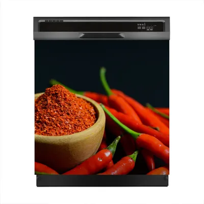Produktbild von Magnete Dekorative 60x60 cm Küche Magnetmatte Spülmaschine - Paprika Gemüse