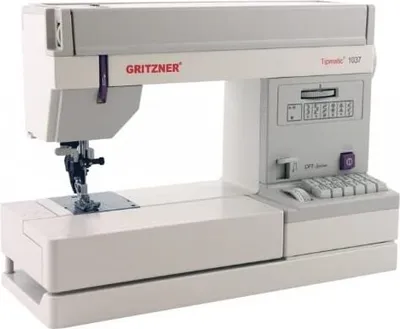 Produktbild von Gritzner Tipmatic Nähmaschine 1037 DFT-Obertransport-System