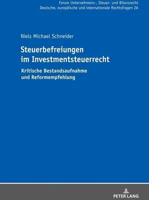 Image de Steuerbefreiungen im Investmentsteuerrecht