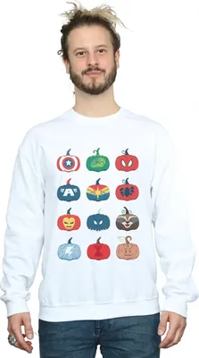 Produktbild von Marvel - "Avengers" Sweatshirt für Herren BI41984 (4XL) (Weiß)