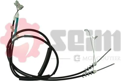 Produktbild von SEIM Handbremsseil Seilzug Feststellbremse für FORD TRANSIT CONNECT (P65, P70, P80) Hinten 603236