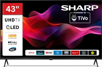 Produktbild von Sharp 43HM5745E QLED Fernseher 43 Zoll Smart TV by TiVo 4K UHD Fernseher mit HDR Dolby Vision (2026)