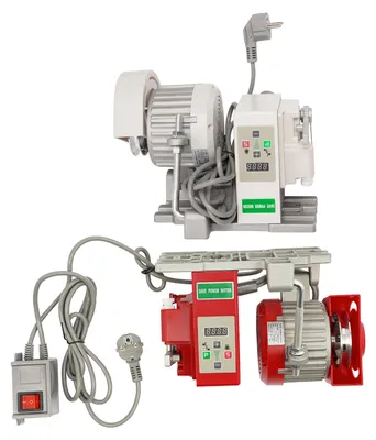 Image de Servomoteur sans balais pour machines à coudre industrielles, 550 watts, avec pédale