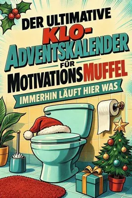Produktbild von Der ultimative Klo-Adventskalender für Motivationsmuffel