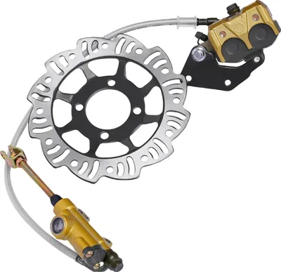 Produktbild von Hintere hydraulische Bremskit, verbesserte Leistung, langlebige Konstruktion, Champagner