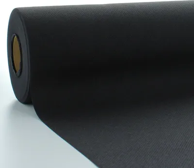 Produktbild von Sovie HORECA Tischdeckenrolle Schwarz aus Linclass® Airlaid 118 cm x 25 m, 1 Stück