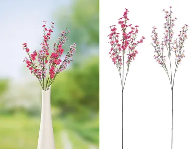 Immagine prodotto di Gilde Stielblume, Gänseblümchen, Kunststoff, lila, pink, VE 6, 2 Stück wie abgebildet, B. 15 cm, H. 70 cm 57249