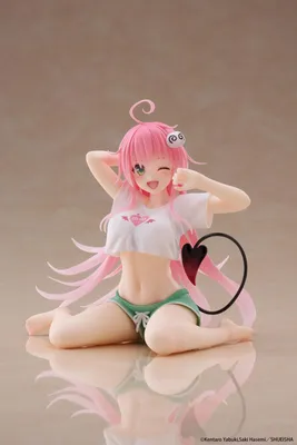 Zdjęcie produktu dla Figurka PVC Love-Ru Darkness na biurko, wersja Lala Roomwear, 13 cm