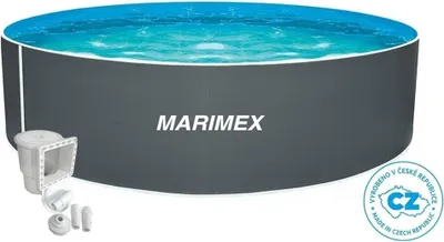 Immagine prodotto di Piscina Marimex Orlando 3,66 x 0,91m GRIGIO + skimmer olimpionico (senza tubi e gradini)