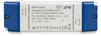Produktbild von Triac dimmbar SELF SLD75-12VL-E 12.0 V/DC/0-6,25A 6,25A 75W IP20 dimmbar