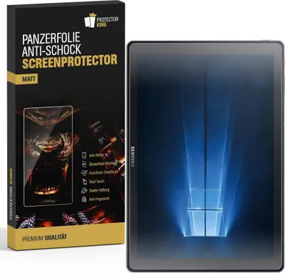 Produktbild von 4x Panzerfolie für Samsung Galaxy Tab Pro S ANTI-SCHOCK Displayschutzfolie MATT