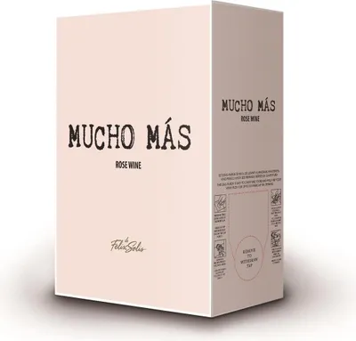 Produktbild von Mucho Mas Rosewein 13 % vol. Bag in Box 3L