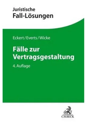 Produktbild von Fälle zur Vertragsgestaltung