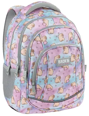 Produktbild von Jugendlicher Schulrucksack mit verstärktem Rücken BackUp Capibara