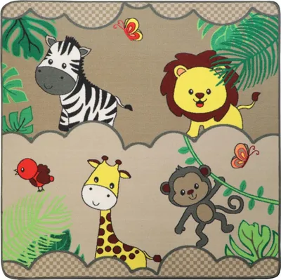 Produktbild von Kinderteppich SAFARI - 100x150cm