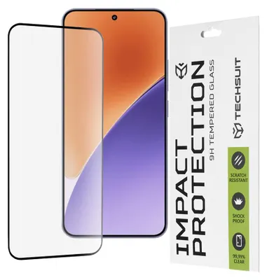 Obrázok produktu pre Techsuit 111D Full Cover / Full Glue Glass tvrdené sklo pre Xiaomi 15 – čierne (Black)