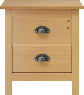 Immagine prodotto di Comodino Hill 46x35x49,5 cm in Legno Massello di Pino