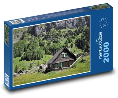 Zdjęcie produktu dla martinpuzzle - Puzzle 2000 - Dom w górach