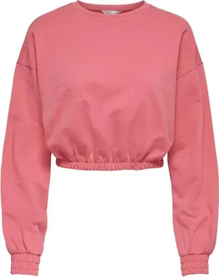 Zdjęcie produktu dla Only Zenia Unb Elastic Sweatshirt Rosa S Damen Rosa S