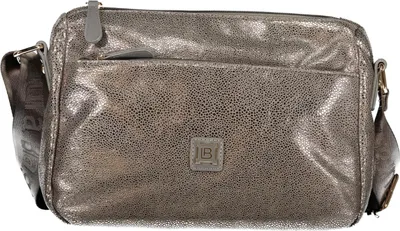 Produktbild von Graue Damenschultertasche mit verstellbarem Gurt & vielen Fächern