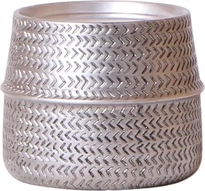 Produktbild von Kolibri Home | Groove Blumentopf - Goldener Keramik-Topf - Ø12cm