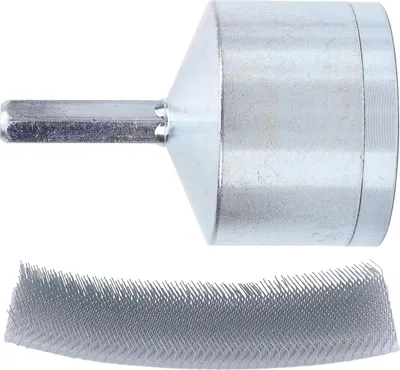 Produktbild von Kupferrohrreiniger mit Ersatzbürste, effiziente Rostentfernung, Metallrohrreinigung für Bohrmaschine 22 mm