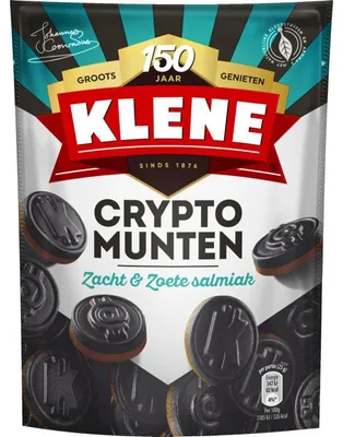 Produktbild von Klene Crypto Lakritz 210g – Süßes, salziges & würziges Lakritz für Genießer