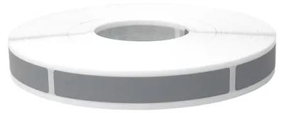 Produktbild von Rubbelaufkleber RECHTECKIG 10x70mm GRAU x1000