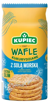 Obrázok produktu pre Kukuričné oblátky s morskou soľou 105 g