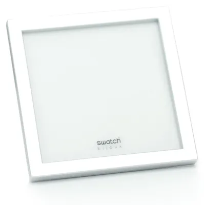 Produktbild von Swatch Armreif Modell JBB019-U für Damen, aus Stahl, Schwarz-Silber, 20 cm