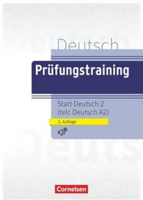A book cover for a German language exam preparation book.
