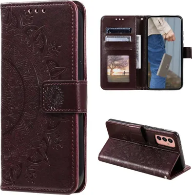 Produktbild von Hülle für Samsung Galaxy A34 5G Handyhülle Flip Case Cover Tasche Etui Mandala