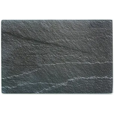 Zdjęcie produktu dla Zeller Present 26256, Prostokątny, Szkło, Antracyt, Wzór, 300 mm, 200 mm